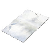 Great Blue Heron in a Salt Marsh Notepad Notitieblok (Schuin)