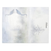 Great Blue Heron in a Salt Marsh Notepad Notitieblok (Voorkant)