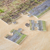 Great Blue Heron in Lake ChamPlain Legpuzzel (Zijkant)