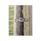 Great Blue Heron in Lake ChamPlain Notitieblok (Linkerzijde)
