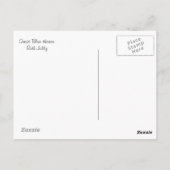 Great Blue Heron in vlucht, Arizona Briefkaart (Achterkant)