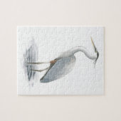 Great Blue Heron Jigzaag Puzzle Legpuzzel (Horizontaal)