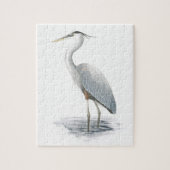 Great Blue Heron Jigzaag Puzzle Legpuzzel (Verticaal)