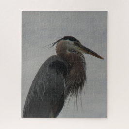 Great Blue Heron Jigzaag Puzzle Legpuzzel