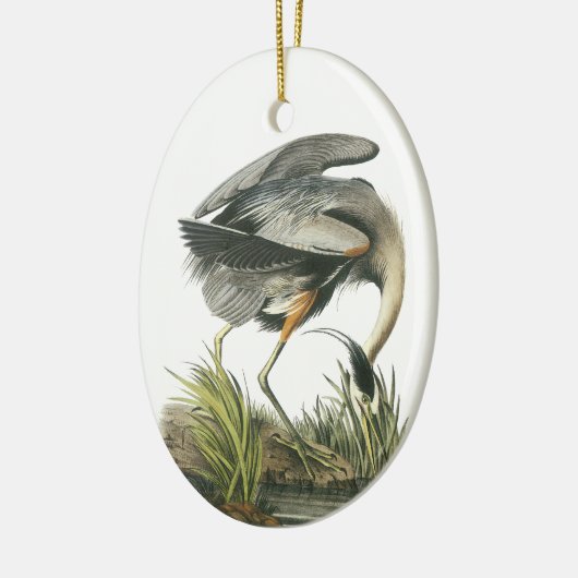 Great Blue Heron, John Audubon Keramisch Ornament (Links)