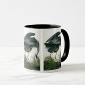 Great Blue Heron, John James Audubon Mok (Voorkant rechts)