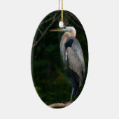 Great Blue Heron Keramisch Ornament (Rechts)