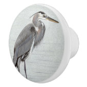 Great Blue Heron Keramische Knop (Rechts)