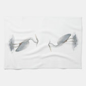 Great Blue Heron Kitchen Towel Theedoek (Horizontaal)
