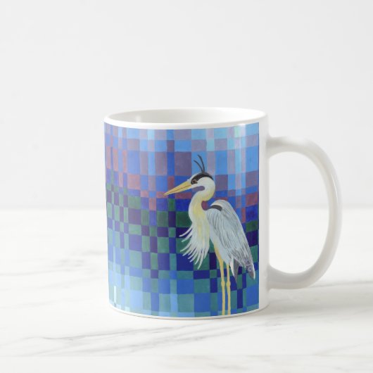Great Blue Heron Koffiemok (Rechts)