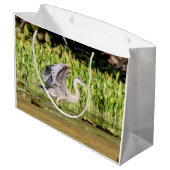 Great Blue Heron Large Cadeautasje (Achterkant Gekanteld)