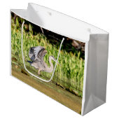 Great Blue Heron Large Cadeautasje (Voorkant Gekanteld)