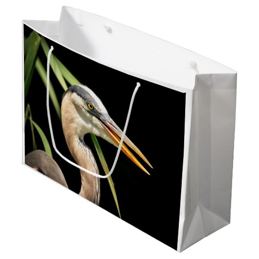 Great Blue Heron Large Cadeautasje (Voorkant Gekanteld)