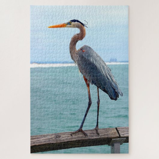 Great Blue Heron Legpuzzel (Verticaal)