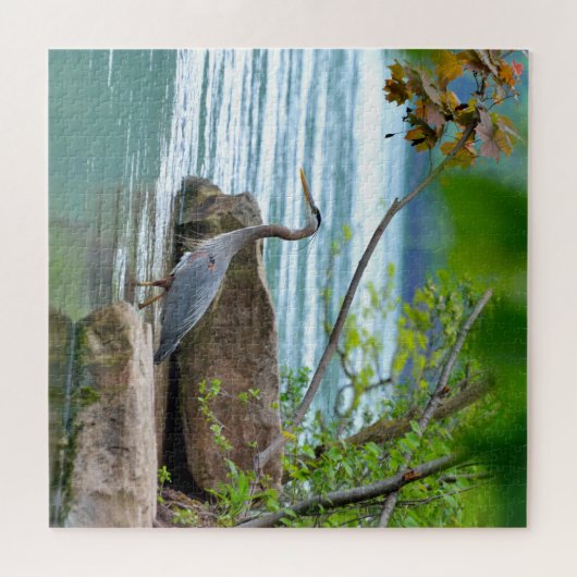 Great Blue Heron Legpuzzel (Horizontaal)