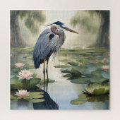Great Blue Heron Legpuzzel (Verticaal)
