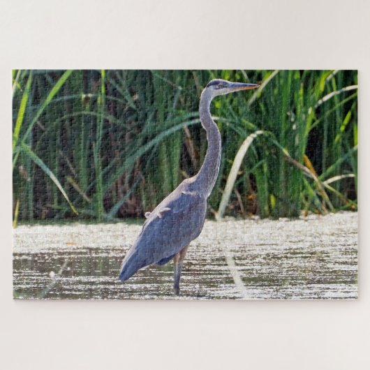 Great Blue Heron Legpuzzel (Horizontaal)