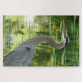 Great Blue Heron Legpuzzel (Horizontaal)