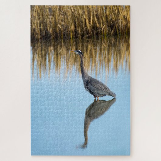Great Blue Heron Legpuzzel (Verticaal)