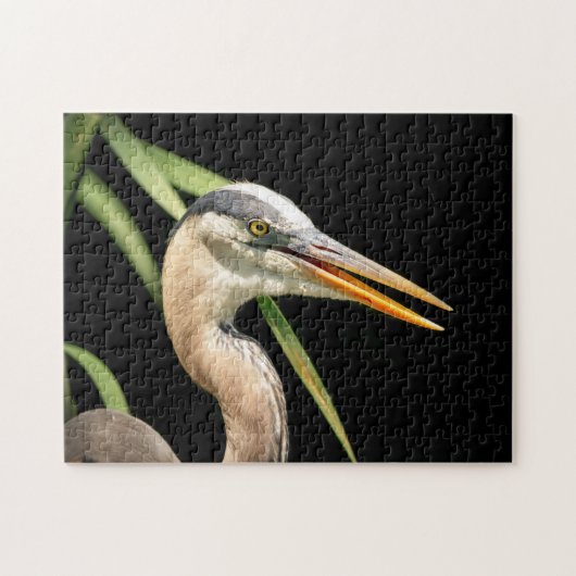 Great Blue Heron Legpuzzel (Horizontaal)