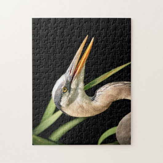 Great Blue Heron Legpuzzel (Verticaal)