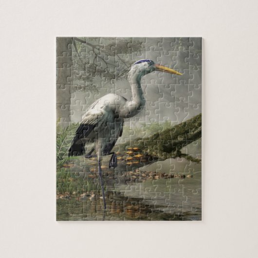 Great Blue Heron Legpuzzel (Verticaal)