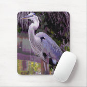 Great Blue Heron Muismat (Met muis)