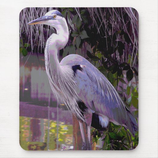Great Blue Heron Muismat (Voorkant)