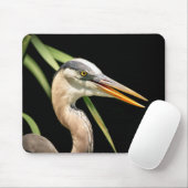 Great Blue Heron Muismat (Met muis)