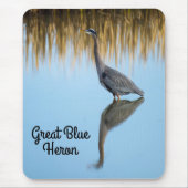 Great Blue Heron Muismat (Voorkant)
