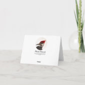 Great Blue Heron Notecard - Blank Inside Kaart (Achterkant)