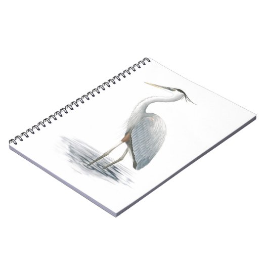 Great Blue Heron Notitieboek (Linkerzijde)