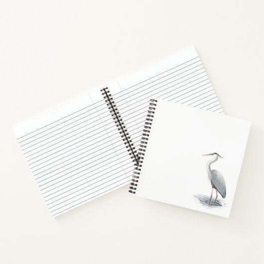 Great Blue Heron Notitieboek (Binnen)
