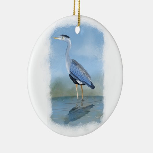 Great Blue Heron Ornament (Rechts)