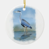 Great Blue Heron Ornament (Voorkant)