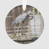 Great Blue Heron Ornament (voorkant)