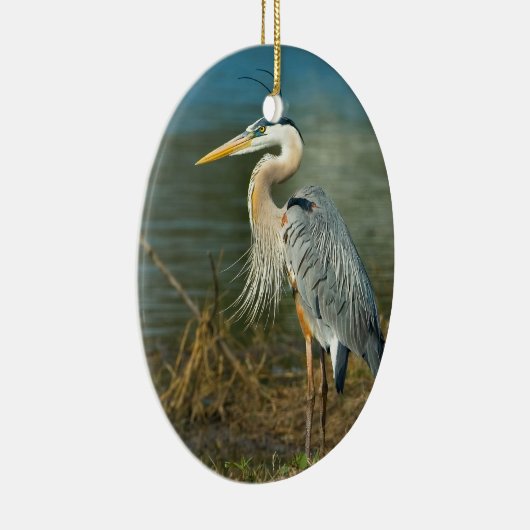 Great Blue Heron Ornament (Rechts)