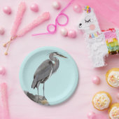 Great Blue Heron Papieren Bordje (Feest)