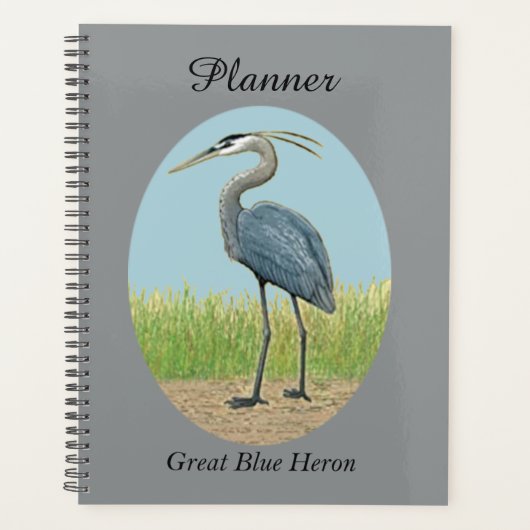 Great Blue Heron Planner (Voorkant)