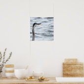 Great Blue Heron Poster (Keuken)