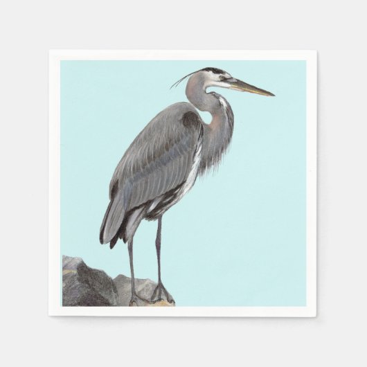 Great Blue Heron Servet (Voorkant)