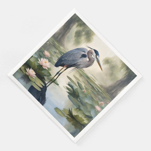 Great Blue Heron Servet (Hoek)