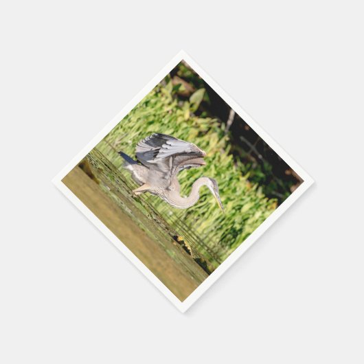 Great Blue Heron Servet (Hoek)