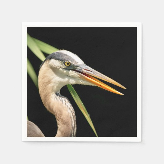 Great Blue Heron Servet (Voorkant)
