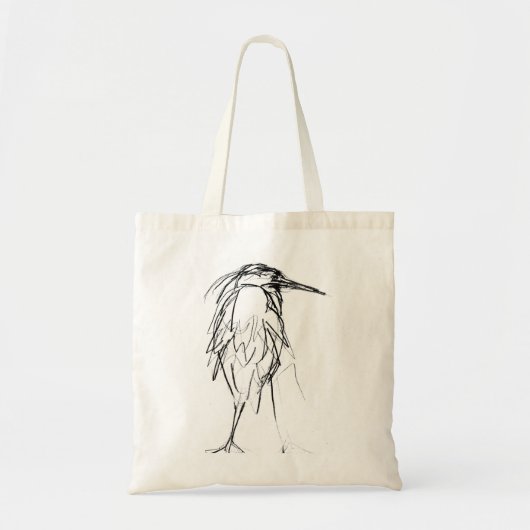 Great Blue Heron Sketch Tas (Voorkant)