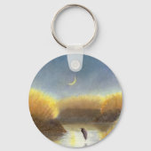 Great Blue Heron Sleutelhanger (Voorkant)