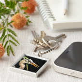 Great Blue Heron Sleutelhanger (Zijkant)