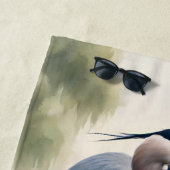 Great Blue Heron Strandlaken (In situ)