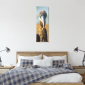 Great Blue Heron - Strandvogel - Paradijs - Foto Canvas Afdruk (Insitu (Slaapkamer))
