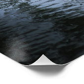 "Great Blue Heron" Stretched Canvas Print Perfect Poster (Hoek)